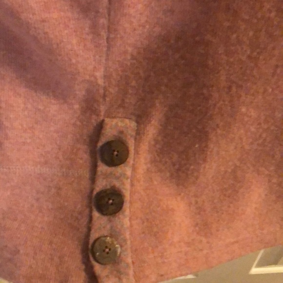 Dusty Pink Prana Pullover - Picture 4 of 4